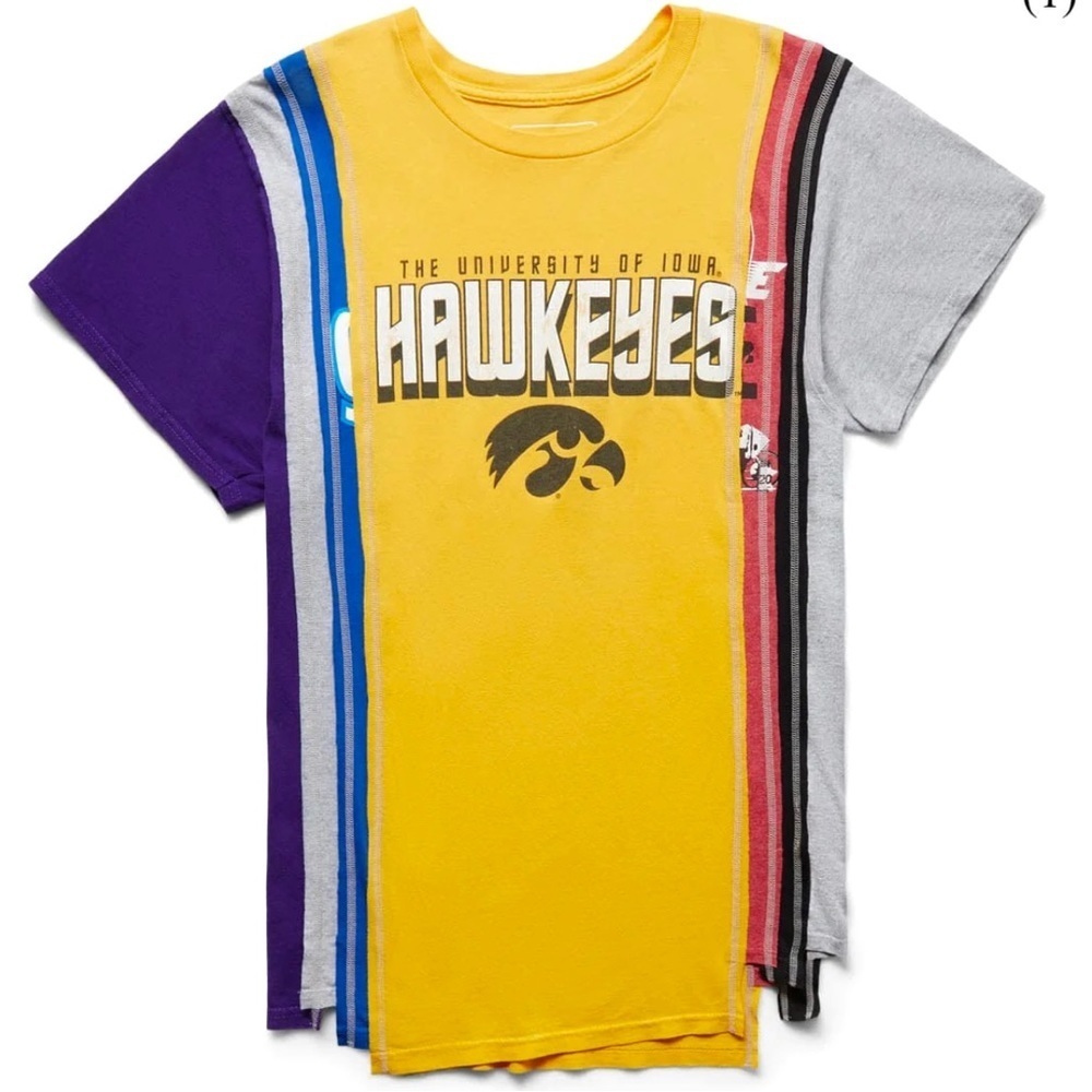 NWT Needles 7 Cuts Shirt short Sleeve , vintage reconstructed collegiate tees